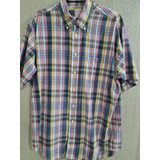 Camisa Brooks Brothers Talla M Hombre Importada Manga Corta