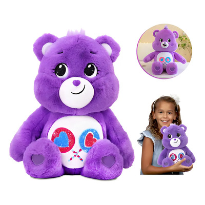 Peluche Mediano Oso Gruñón Care Bears Violeta 35cm Felpa y Algodón | MercadoLibre