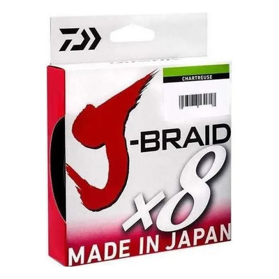 Daiwa Linea Trenzada J-braid X8 50 Lbs-330-chartreuse | Meses sin interés