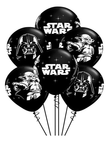 Set De Globos Latex Baby Yoda