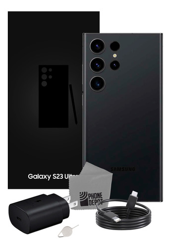 Samsung Galaxy S23 Ultra 512 Gb 12gb Negro Con Caja Original + Protector
