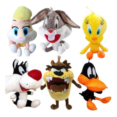 Looney Tunes Peluches Bugs Bunny Pato Lucas Silvestre Piolin