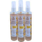 Kit 3 Body Splash Desodorante Colônia Banho De Vanilla 130ml