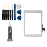 Kit Reparo + Touch Compativel C iPad 5 New 2017 A1822 A1823