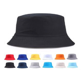 Sombrero Gorro Bucket Pescador Playero Colores Lisos Unisex