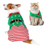 Cathpetic Traje De Ropa De Navidad Para Perros  Disfraz De
