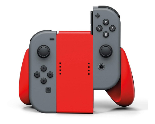 Puños Confort Powera Joy Con Para Nintendo Switch, Color Roj