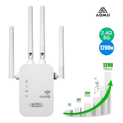 Dibailin® Repetidor De Señal Wifi 5g Punto De Acceso 1200mbps, Compatible 5ghz\u002F2.4ghz | MercadoLibre