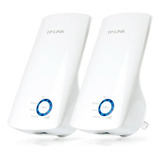 Kit 2 Pzas Repetidor Inalambrico Tp-link Expansor Tl-wa850re Color Blanco