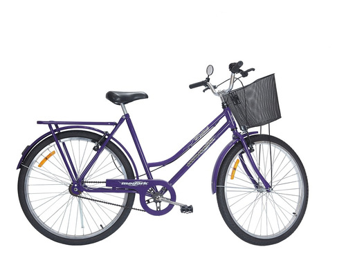 Bicicleta Monark Tropical Aro 26 V Brake Violeta
