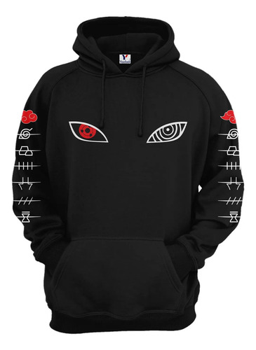 Sudadera Naruto, Unisex Con Capucha Y Cangurera N06