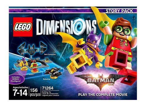 Batman Movie Story Pack Lego Dimensions 71264 Batgirl Robin