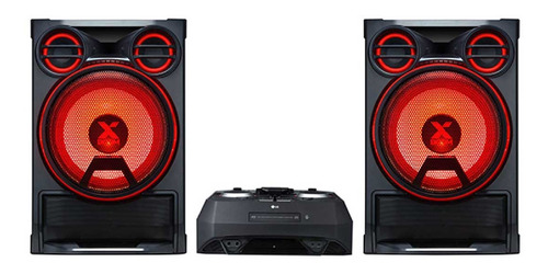 Minicomponente LG Xboom Ck99 Negro Y Rojo Con Bluetooth 5000w De Potencia - 110v