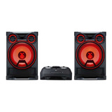 Minicomponente LG Xboom Ck99 Negro Y Rojo Con Bluetooth 5000w De Potencia - 110v