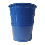 Vaso Plastico Descartable 180cm3 Azul X 25u