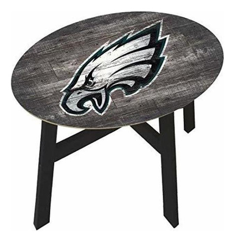 Fan Creations Mesa Auxiliar De Madera Envejecida Philadelphi