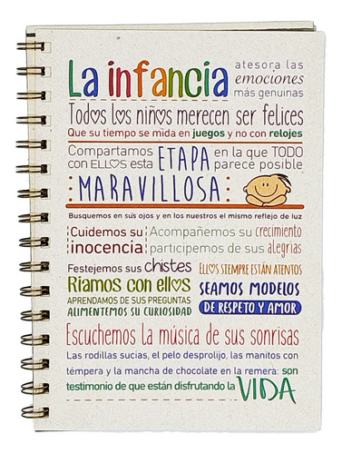 Eco Cuaderno Escolar Tapa Blanda - Fundación Garrahan - E