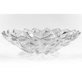 Centro De Mesa Diamond Transparente Vidro Grosso 33cm