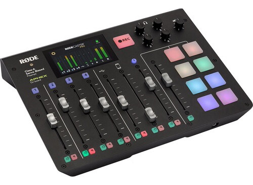 Rode Rodecaster Pro Interface De Áudio Usb 4 Canais Classe A