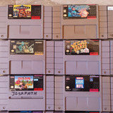 Lote De Juegos Super Nintendo Snes Pregunte Surtido 5