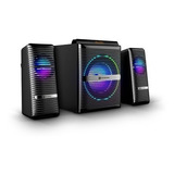 Parlantes Gamer 2.1 Woofer Rgb Bluetooth Usb Envolvente Fm