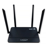 Roteador Iuron Ac Wifi 5 Router Ac1200mbps Dual Band 2.4/5g