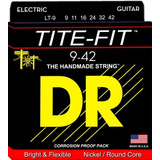 Cuerdas Guitarra Eléctrica Light 9/42 Tite-fit Dr Lt-9 +