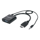 Convertidor Hdmi A Vga Manhattan 151559