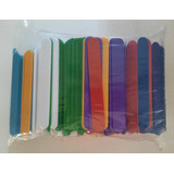 Abatelengua Plastico Colores Surt C/500