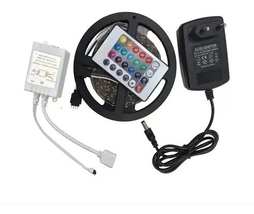 Tira De Luces Led Kit De Luces 5m Metros Con Control Rgb R&r