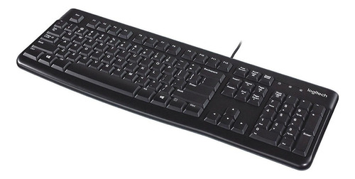 Teclado Wired Usb Logitech K120 Silencioso Antiderrames