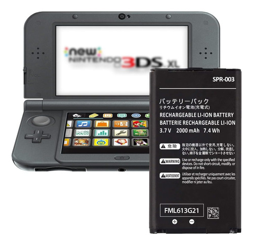 Batería Para Consola Nintendo 3ds Xl Y New 3ds Xl (spr-003)