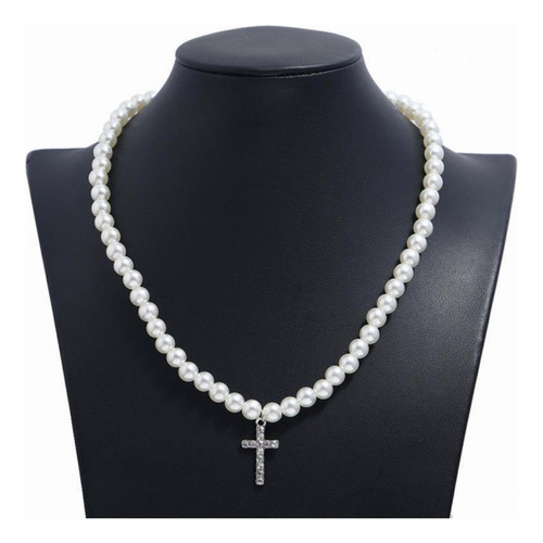Collar De Perlas Para Hombre Y Mujer Aesthetic Minimalista