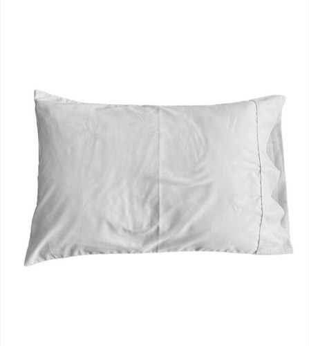 Par De Fundas Para Almohada Blanca 300 Hilos Satin Hotelero