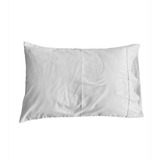 Par De Fundas Para Almohada Blanca 300 Hilos Satin Hotelero