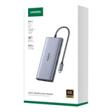 Hub Adaptador Ugreen Usb C 3.2 Gen 2 10gbps 4k Carga Pd 100w