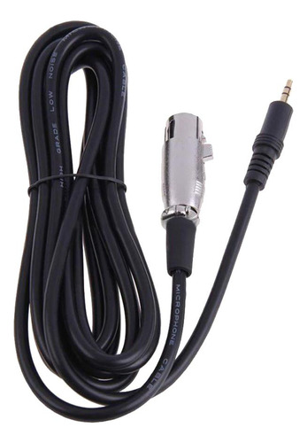 Xlr A Cable De Sonido De Micrófono Estéreo Trs De 3.5 Mm