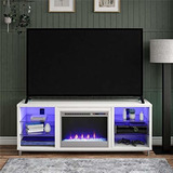 Ameriwood Home Fireplace Tv Stand For Tvs Up To 70 , White