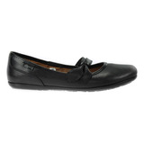 Zapato Escolar Flats Coqueta 31103 Moño Negro Del 21.5 Al 26