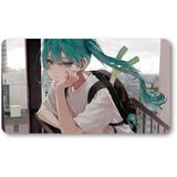 Mousepad Xl 58x30cm Cod.439 Chica Anime Sad Miku