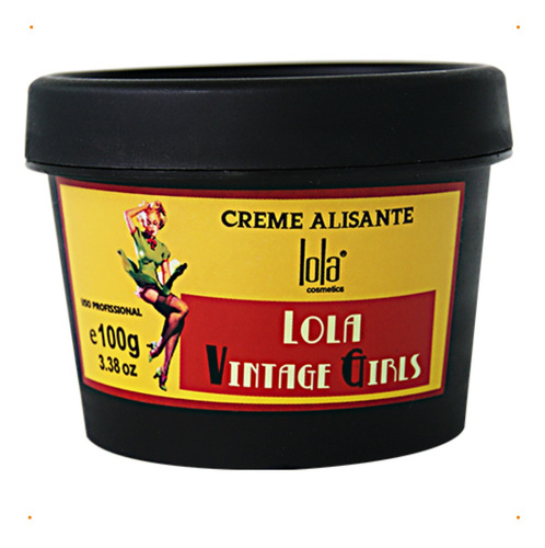 Creme Alisante Vintage Girls 100g Lola Cosmetics