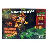 Caixa Vazia Nintendo 64 Dk Set - Excelente Qualidade!