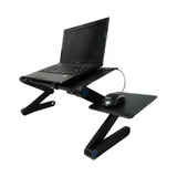 Base Mesa Plegable Portatil Cama Notebook 2 Ventiladores