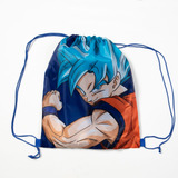 Toalla Playera Dragon Ball Super + Morral Cordel