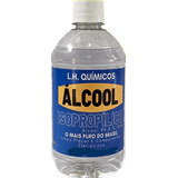 Álcool Isopropílico 99,8 Pureza 500ml(kit Com 10unid)