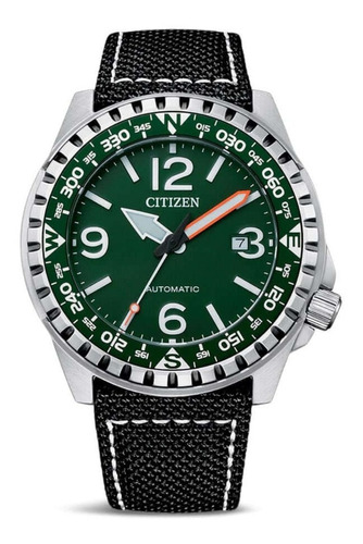 Reloj Citizen Automático 100 Mts Nj2198-16x Chiarezza 