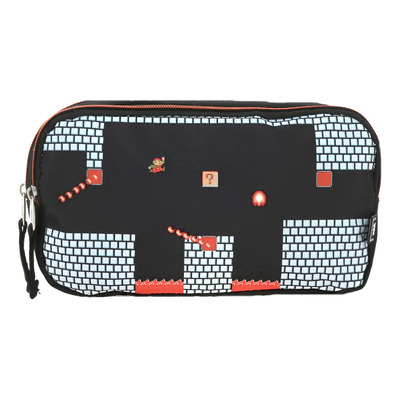 Lapicera Estuche Chenson Escenario Mario Bros Mb66158-3 Negro Mb66267-9