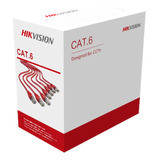 Carreta De Cable Utp 305 M. Cat 6 Gris De Hikvison