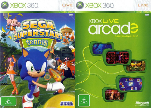 Sega Superstars Tennis/arcade Nuevo Xbox 360