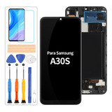 Pantalla Lcd Digitalizadora Con Marco P/samsung Galaxy A30s